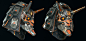Ronen alternate - Modern Combat Versus - Gameloft, Rodrigue Pralier : Alternate helmet I made for Ronen in MCVS

Concept by Hugo Richard