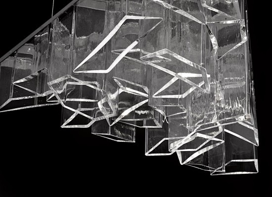 #工业设计#ICE 吊灯打破了捷克吹制玻...