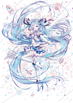 金秋九霄采集到v家【初音】