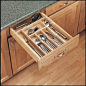 Rev-A-Shelf 4WCT-3 Cutlery Tray Insert - 2-7/8" Depth