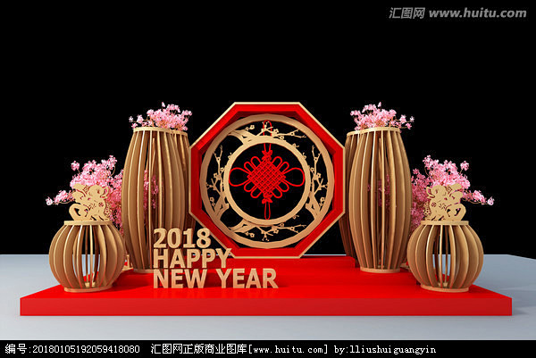 商场美陈布置 (186) 圣诞节美陈 春...