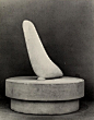 Constantine Brancusi | The Miracle (Sea [l]) (Le Miracle) (ca. 1930-1932) | White marble and limestone: 