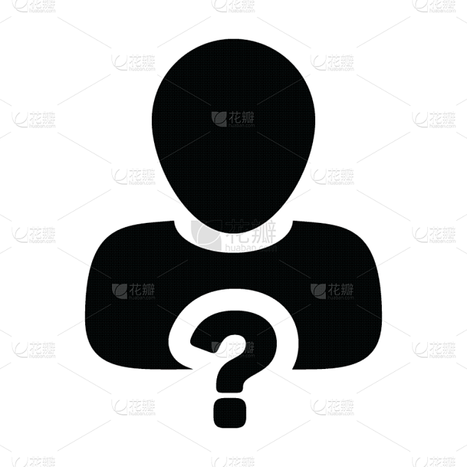 问号,符号,矢量,一个人,计算机图标,头像,侧面像,招工栏,男性,仅一个男人