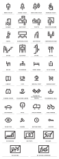 Icon pictogram wayfinding