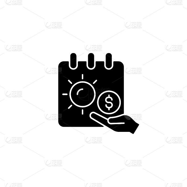无限的PTO黑色符号图标
