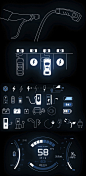 AE模板 200+科技感汽车界面UI图标HUD ICON动画-淘宝网