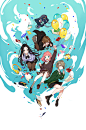 【オリジナル】「はしゃいで・騒いで・遊んじゃえ！」/「裕」的插画 [pixiv] : この作品 「はしゃいで・騒いで・遊んじゃえ！」 は 「オリジナル」「女の子」 等のタグがつけられた「裕」さんのイラストです。 「JKちゃんズの集合絵です」