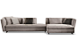 高清大图Minotti现代风格了L型沙发多人沙发
