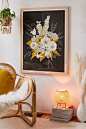Dylan M Moody Floral Art Print : Shop Dylan M Moody Floral Art Print at Urban Outfitters today. Discover more selections just like this online or in-store.  Shop your favorite brands and sign up for UO Rewards to receive 10% off your next purchase!