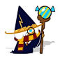 Wizard Cookie Halloween