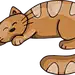 手绘卡通可爱猫咪免抠PNG图案手账照片 AI矢量 (27)