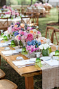TableScapes...Table Settings / Spring Tablescape