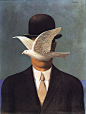 Rene Magritte. The man in the bowler hat