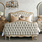 Tufted bed: 