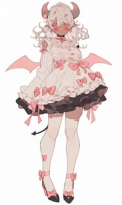 oc｜送设子 恶魔 天使 ✨ - 小红书