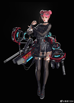 逢做作戏采集到枪女