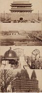 1898年北京城内外崇文门内正阳门大清门钦天监等北京黑白老照片-淘宝网