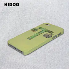 HIDOG 原创设计 手绘彩绘苹果Iphone5/5S手机壳套 插画字母系列 新款 2013
