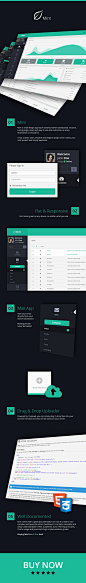 Mint - #Flat & #Responsive #Admin #Dashboard #Template