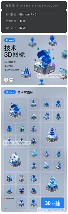 洛可娃娃采集到3D