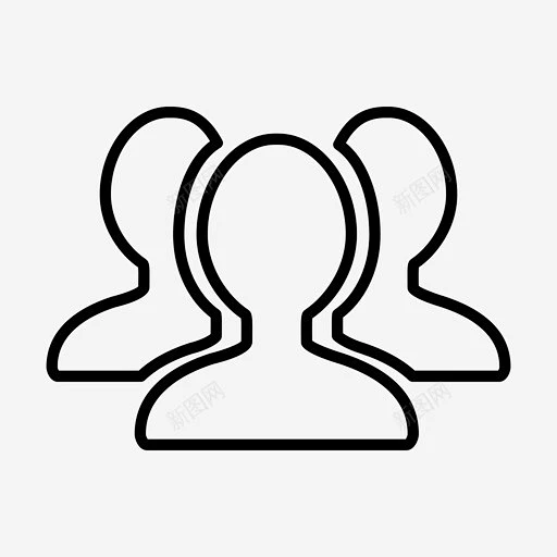 群标志群一般群图标 账号 icon 标识 UI图标 设计图片 免费下载 页面网页 平面电商 创意素材-花瓣网