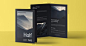 Psd Half Fold Mockup US A4 :  