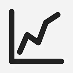折线图可视数据股票图标_88ICON https://88icon.com 折线图 可视数据 股票 利润 数字 亏损 图形 工作 名片
