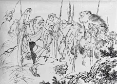 四大名著线描稿 . 劉繼卣繪 ​ ​​​​