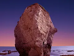 @模库 石头海水_高清壁纸_自然_模库(51Mockup)