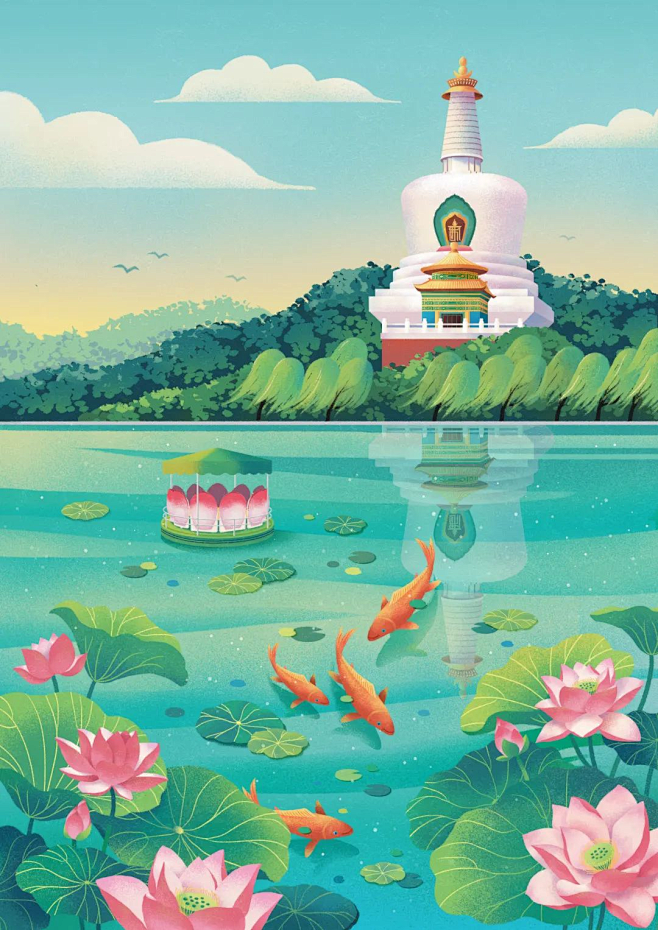 国潮插画