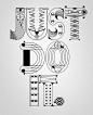 NIKE x Type illustrations 2010 : Set of illustrations for Nike Athletic Department.