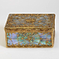themagicfarawayttree:  Gold and mother of pearl decorated box, Paris marks for 1744-1745 and 1745-1746