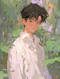 jaygardner_Impressionism_Young_man_in_white_shirtby_Oscar-Claud_2ae43168-fab4-41ad-9196-4b7f93de087b