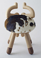 Poligöm // Kamina&C - Cow Chair: 