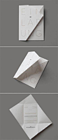 创意折页封面设计参考... - @字体灵感的微博 - 微博