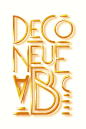 Deco Neue? Light Typeface : NeoDeco? is a typeface designed by Jonatan Xavier( made this in a typography class last year )