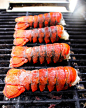 Lemon Butter Grilled Lobster Tails