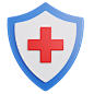 Medical Shield 3D Illustration