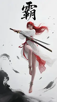 #拿刀少女 #古风美女 #壁纸分享 - 小红书