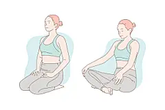 简笔画人物卡通插画