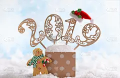 想法,传统,请柬,事件,贺卡,圣诞帽,新年前夕,雪,成分,小的