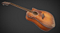 Old Acoustic Guitar, Dima Lutsiuk : Inspired by the game the last of us 2, I decided to recreate an acoustic guitar model in my own project, based on the IBANEZ AW54CE guitar.
Hope you liked.))))