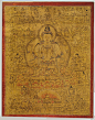 Shadakshari Lokeshvara with Deities and Monks [Tibet] (1985.390.3) | Heilbrunn Timeline of Art History | The Metropolitan Museum of Art