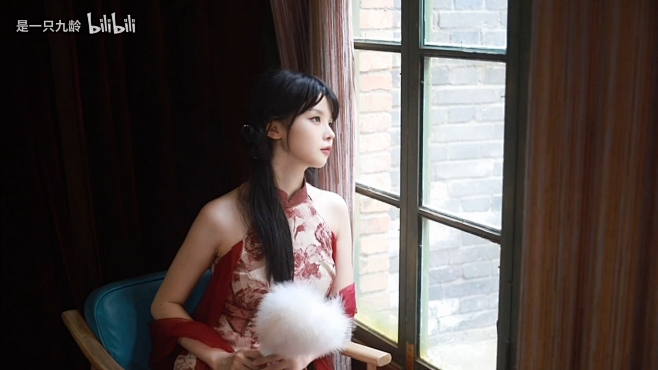 九龄｜一眼惊艳｜当她穿上旗袍_哔哩哔哩_bilibili