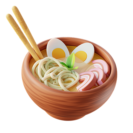 Ramen Noodles 3D Ill...
