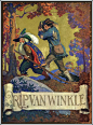 Rip Van Winkle - illustration by N.C. Wyeth: 