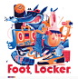 Foot Locker . Togetherness campaign 2020 : Foot Locker Europe generic campaign 2020. 