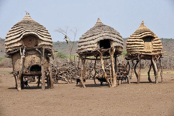 Toposa villages: "Fr...