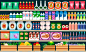 室内,商品,市场,超级市场,饮料,架子,多样,矢量,食品杂货,牛奶瓶