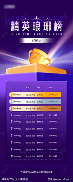 精英琅琊榜宣传海报-源文件下载